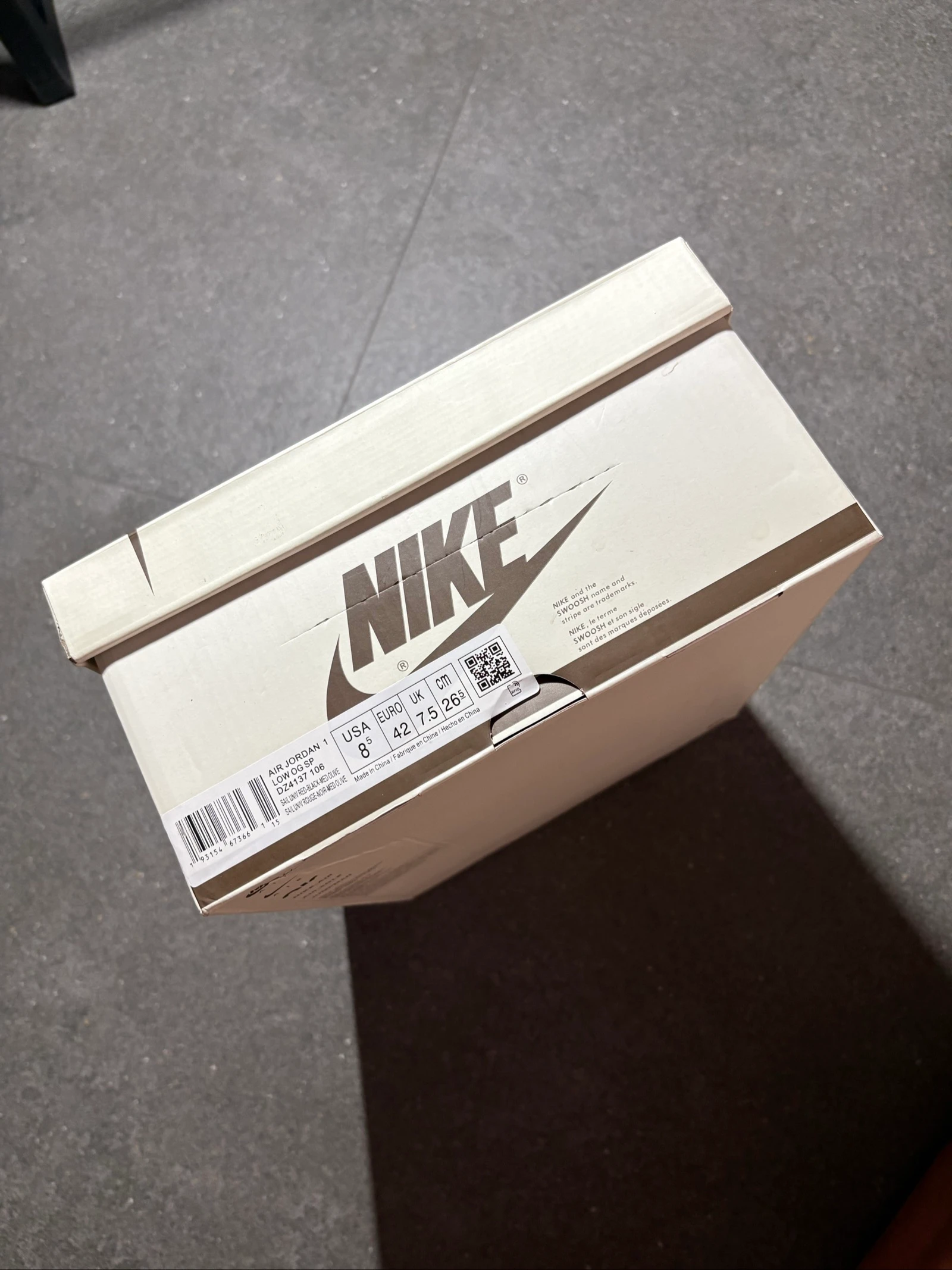 Air Jordan 1 Retro Low Golf x Travis Scott « Neutral Olive » – photo 12